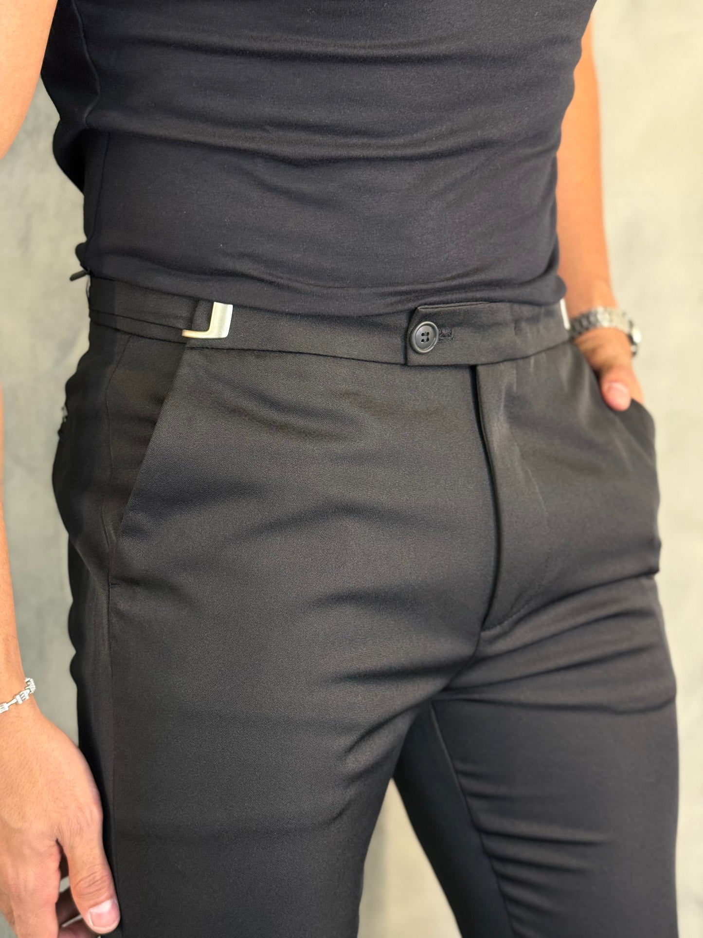 CALÇA VIENA AJUSTE CATRACA URBAN PRETO