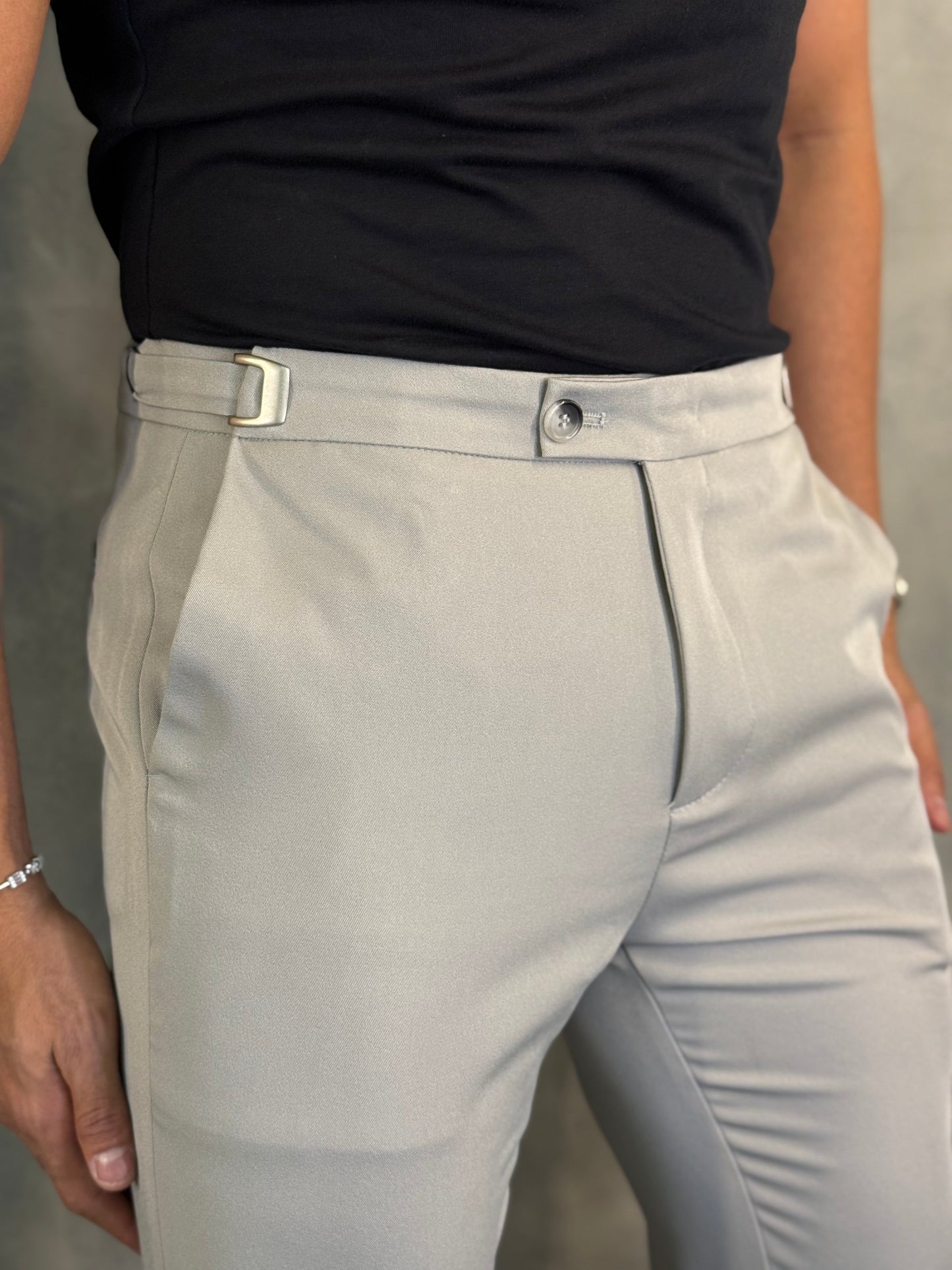 CALÇA VIENA AJUSTE CATRACA URBAN CINZA