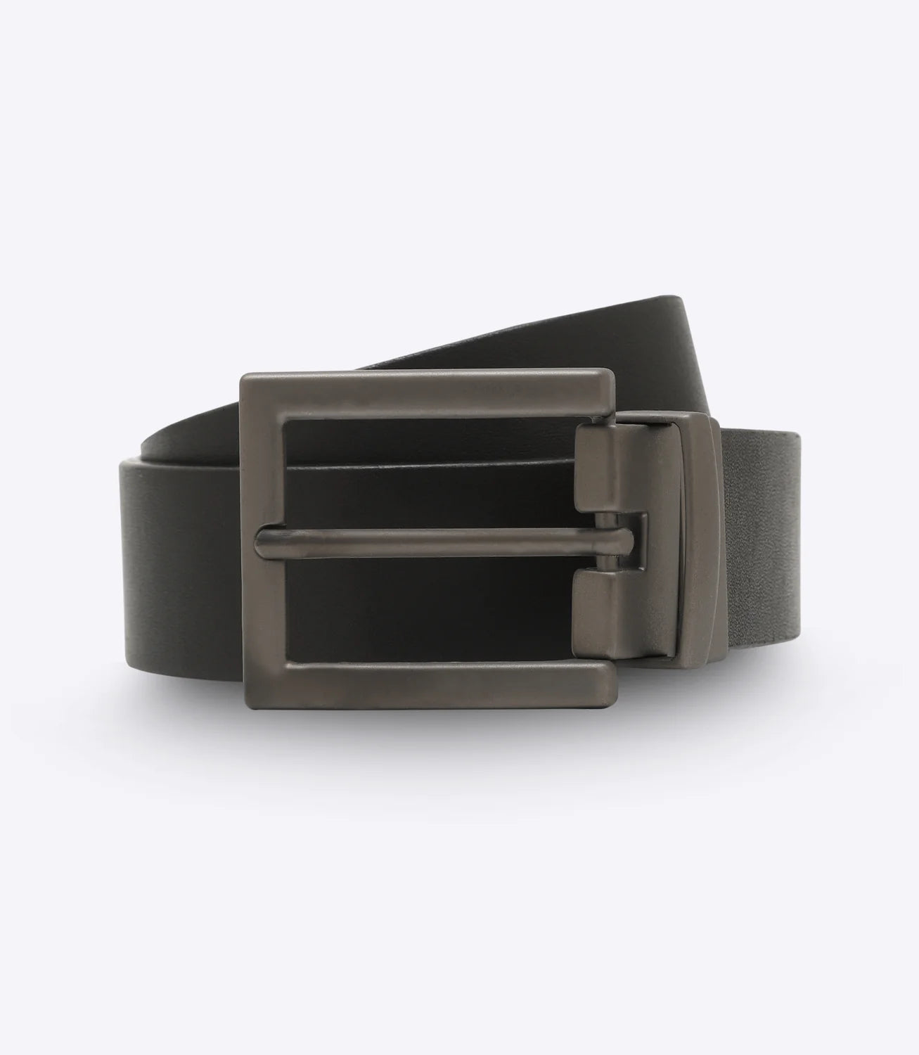 Cinto Social Couro Urban Dupla Face Preto