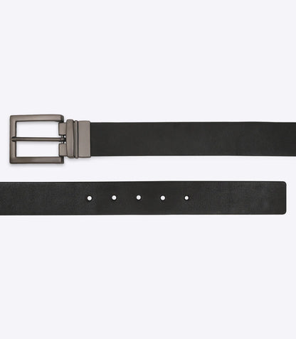 Cinto Social Couro Urban Dupla Face Preto