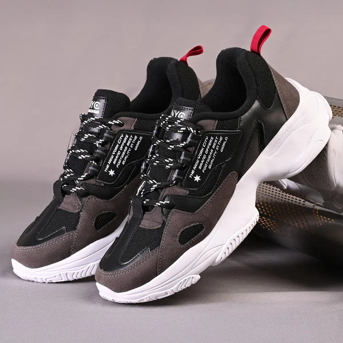 Chunky Nyc - Tênis Casual Estiloso e Confortável + Palmilha Ortopédica