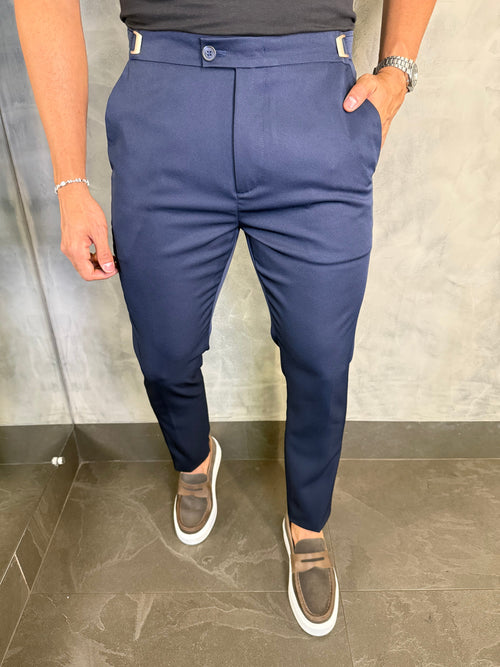CALÇA VIENA AJUSTE CATRACA URBAN MARINHO