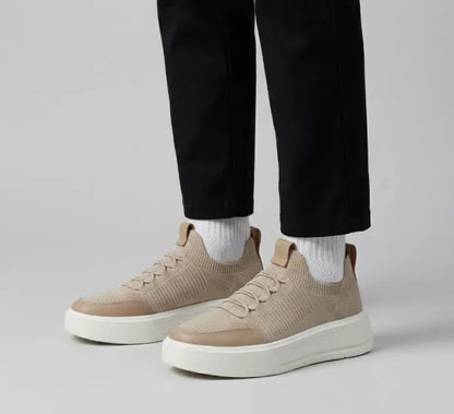 Tênis Premium Knit 3.0 - Ganhe 4cm de Altura - Conforto e Estilo para o Homem Moderno