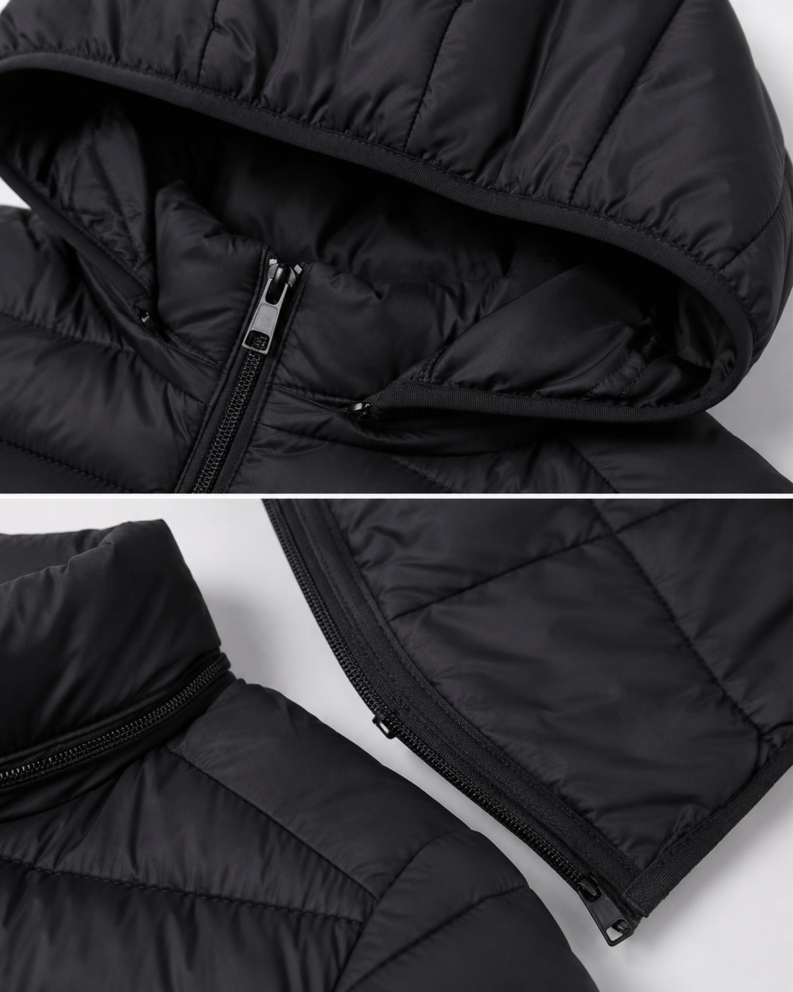 Jaqueta Puffer Gominho Premium com Capuz Removível