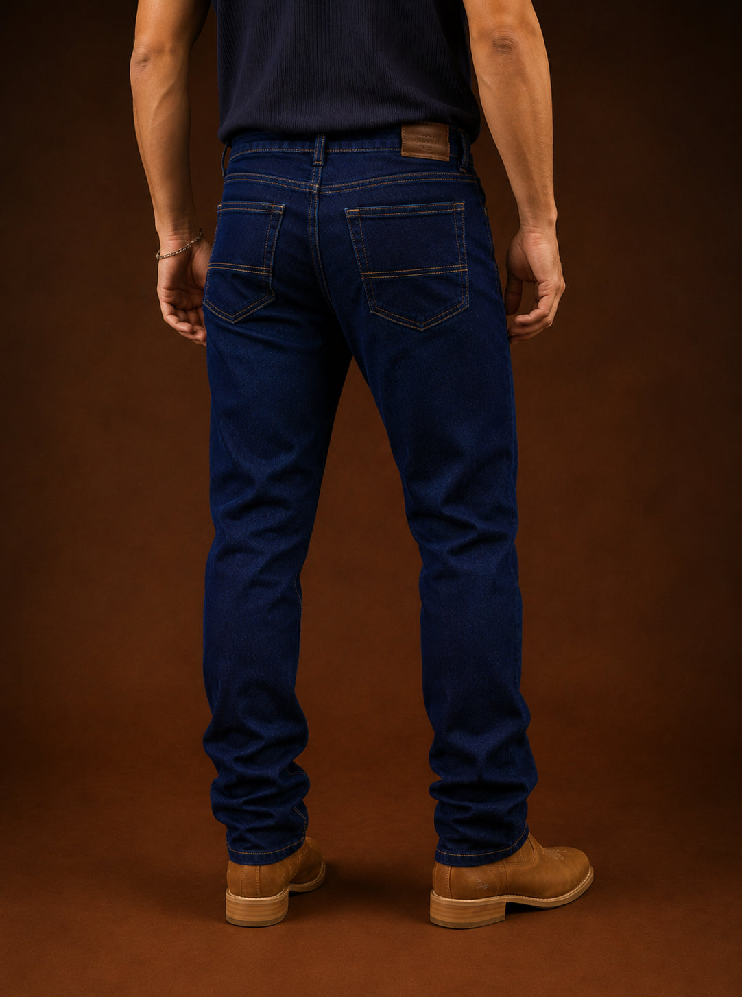 Calça Jeans Country Urban - 100% Algodão + Elastano, Estica bem - Estilo Cowboy, Fazenda, Campo, Trabalho, Rodeio