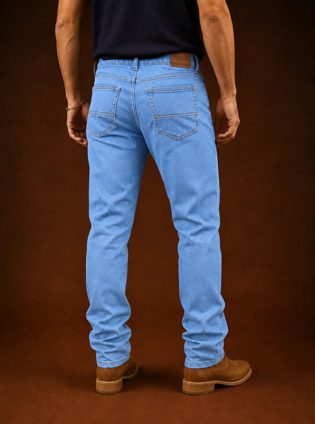 Calça Jeans Country Urban - 100% Algodão + Elastano, Estica bem - Estilo Cowboy, Fazenda, Campo, Trabalho, Rodeio