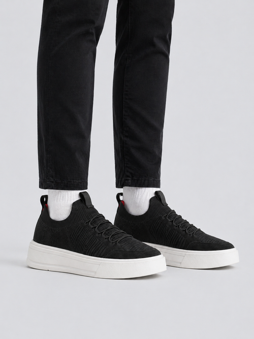 Tênis Premium Knit 3.0 - Ganhe 4cm de Altura - Conforto e Estilo para o Homem Moderno