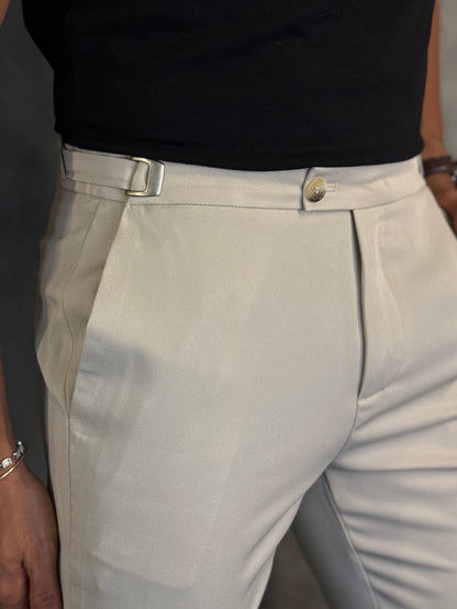 CALÇA VIENA AJUSTE CATRACA URBAN AREIA