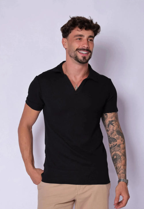 Kit 3 Polos Italianas Tricot | Monte Seu Kit
