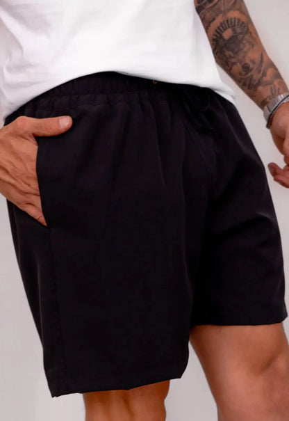 Shorts Masculino Microfibra Preto