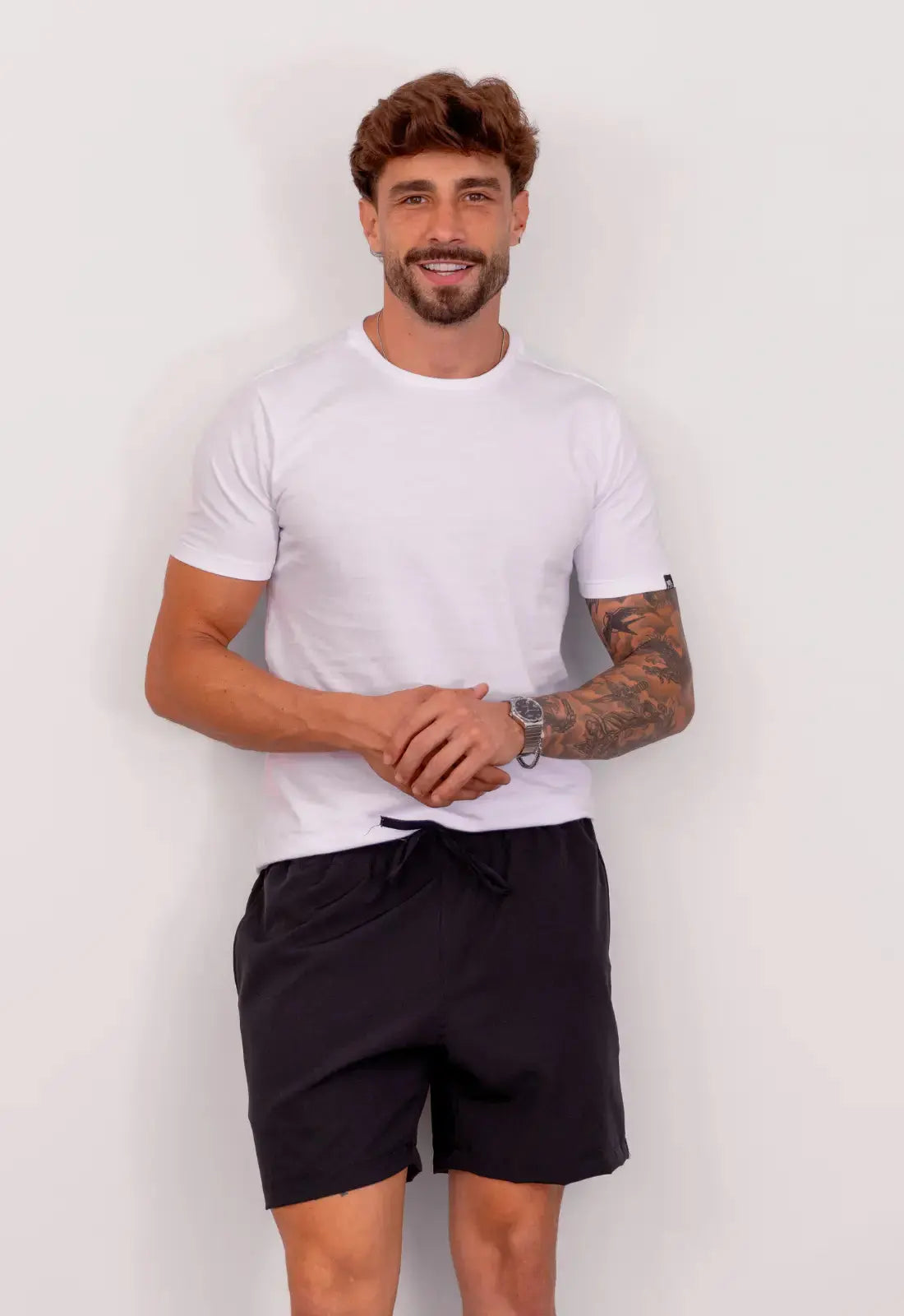 Shorts Masculino Microfibra Preto